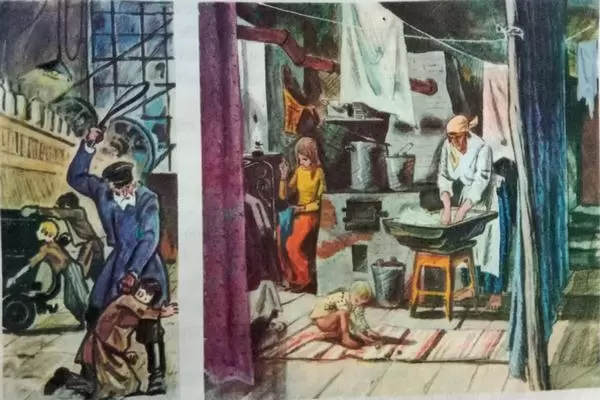 Труд детей на капиталистической фабрике