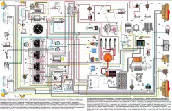 Схема электропроводки УАЗ 3741 Буханка