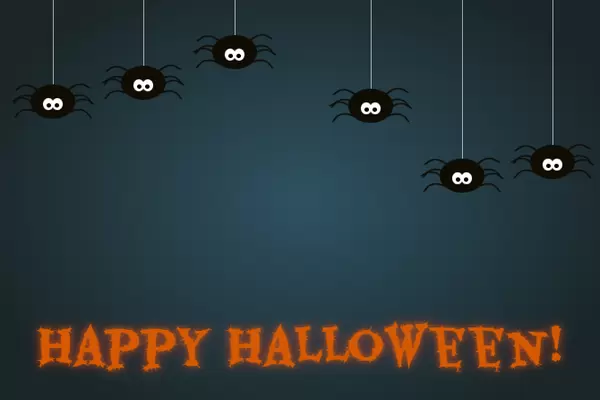 Анимированные паучки к Хэллоуину на чистом CSS