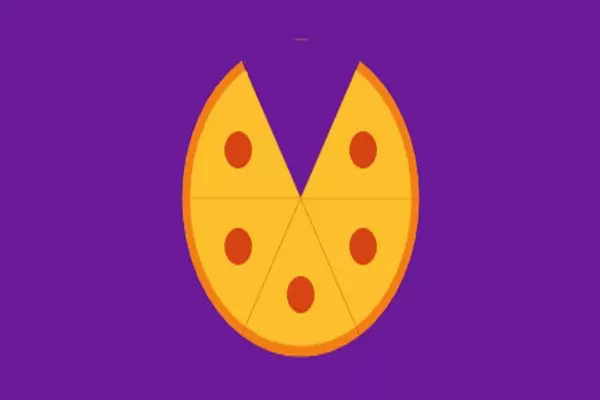 Прелоадер для сайта ввиде пиццы