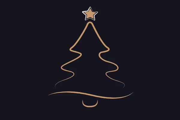 Самая красивая анимированная елка для сайта