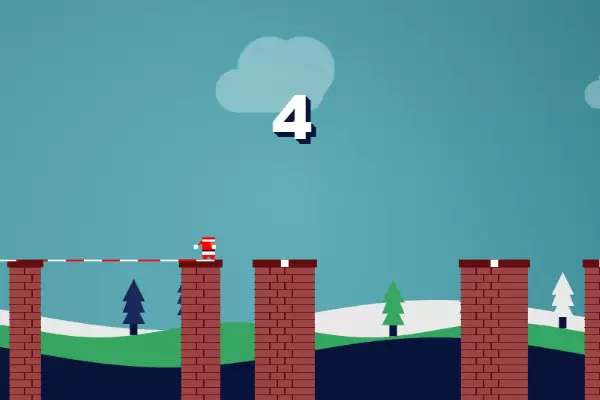 Помощник Санты рождественская игра для сайта