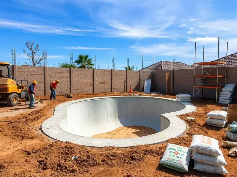 Строительство бассейна: этапы и важные нюансы