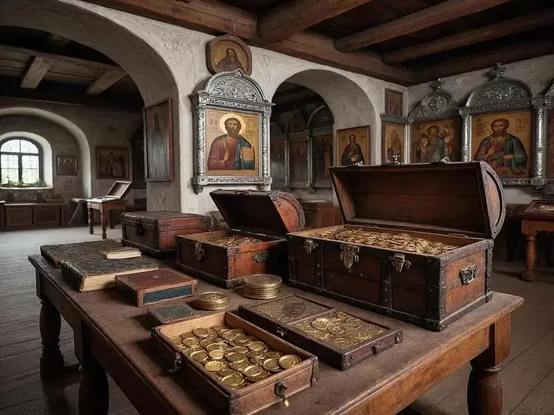 Монастырские клады